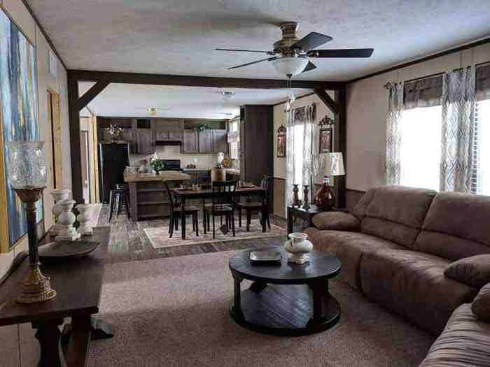 How to decorate living room in mobile home