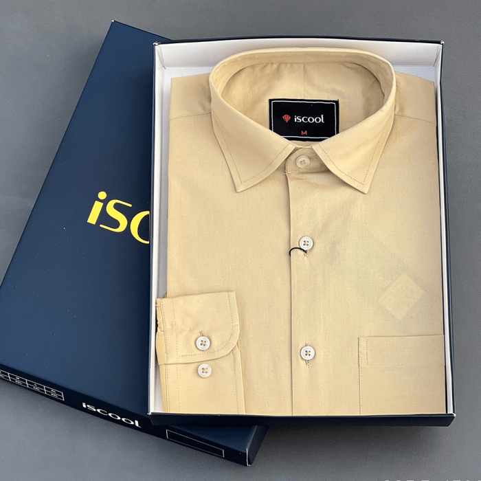 Cream Colored Dress Shirts for Men – Elevate Your Style with Versatile Elegance