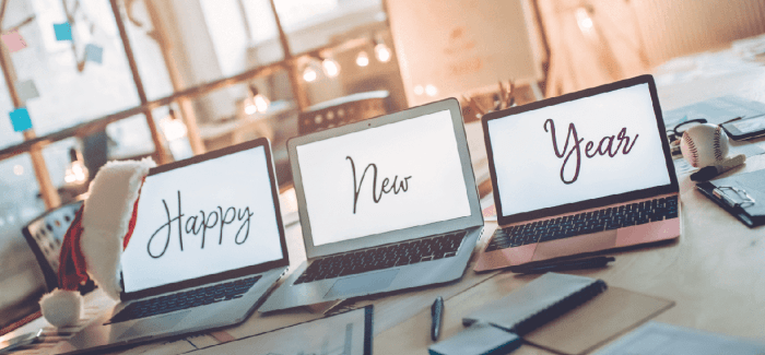 How to decorate office for new year