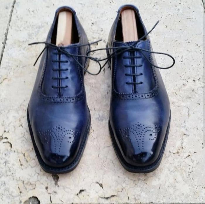 Navy Dress Shoes Mens Elegant Footwear for Every Occasion