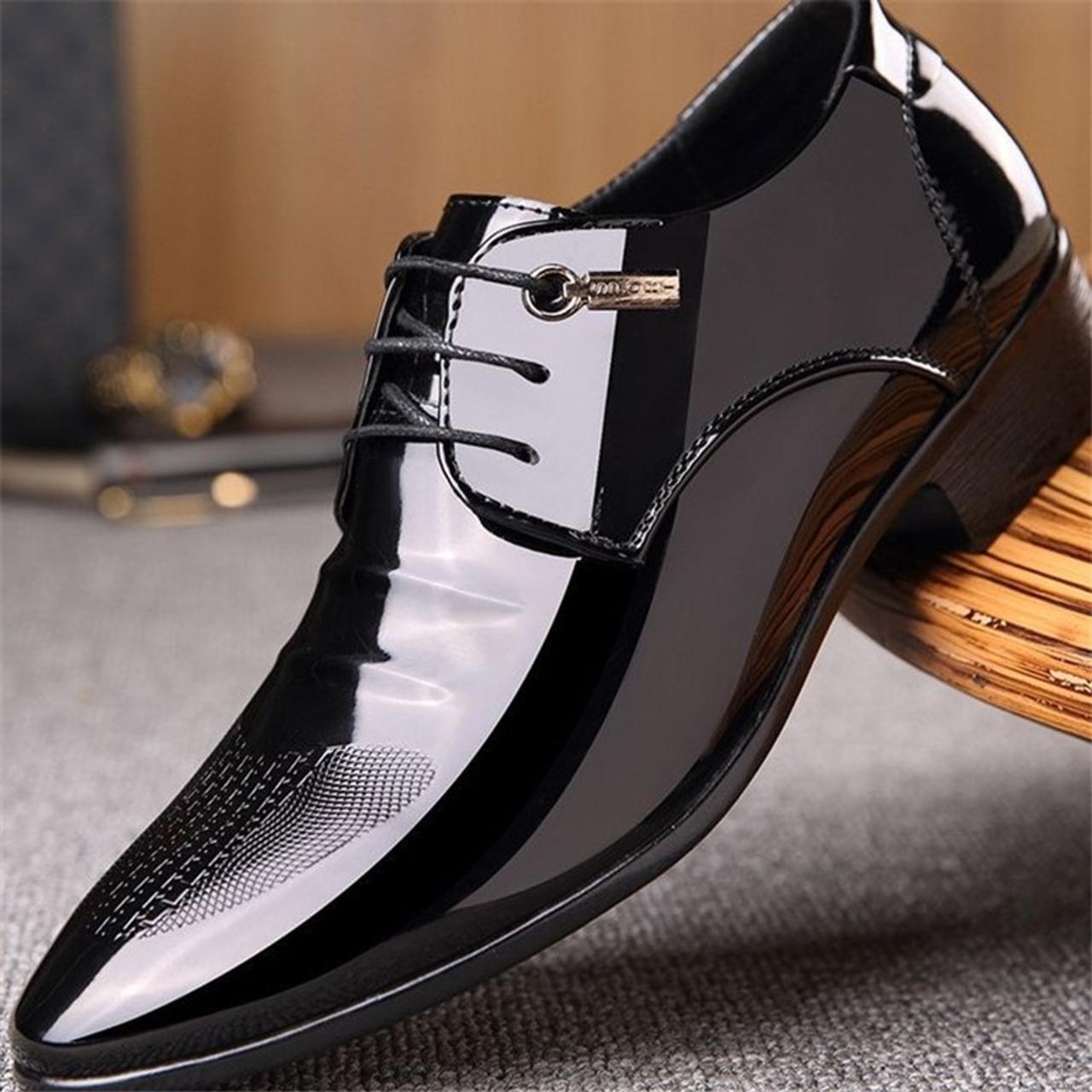 Pointed Dress Shoes for Mens Elevate Your Style with Sharp Sophistication