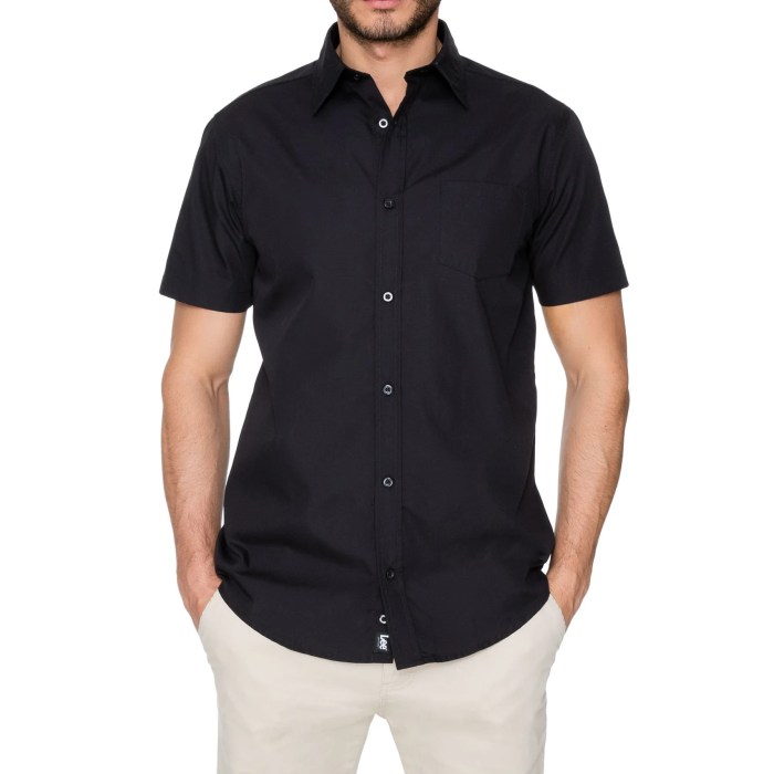 Mens dress short sleeve shirt