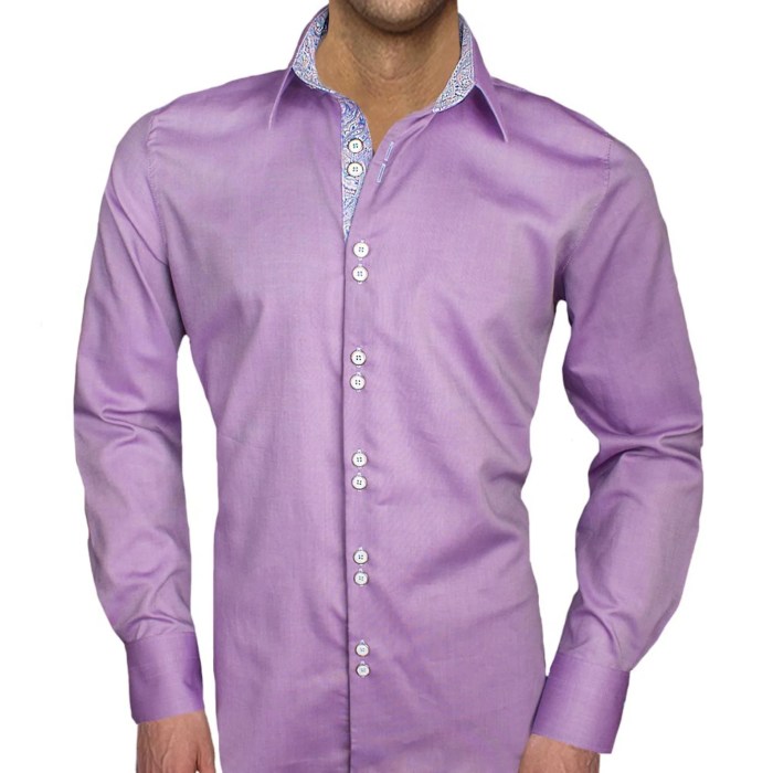 Light purple dress shirt mens