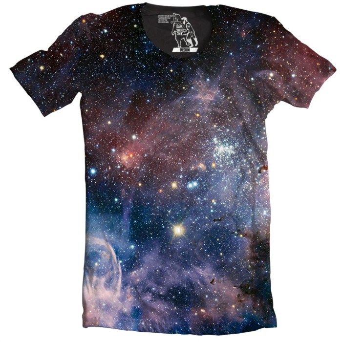 Mens Galaxy Dress Shirt Out-of-This-World Style Statement