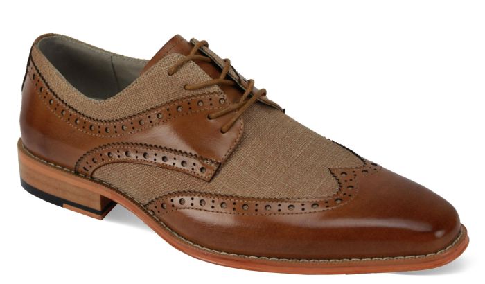 Mens fabric dress shoes