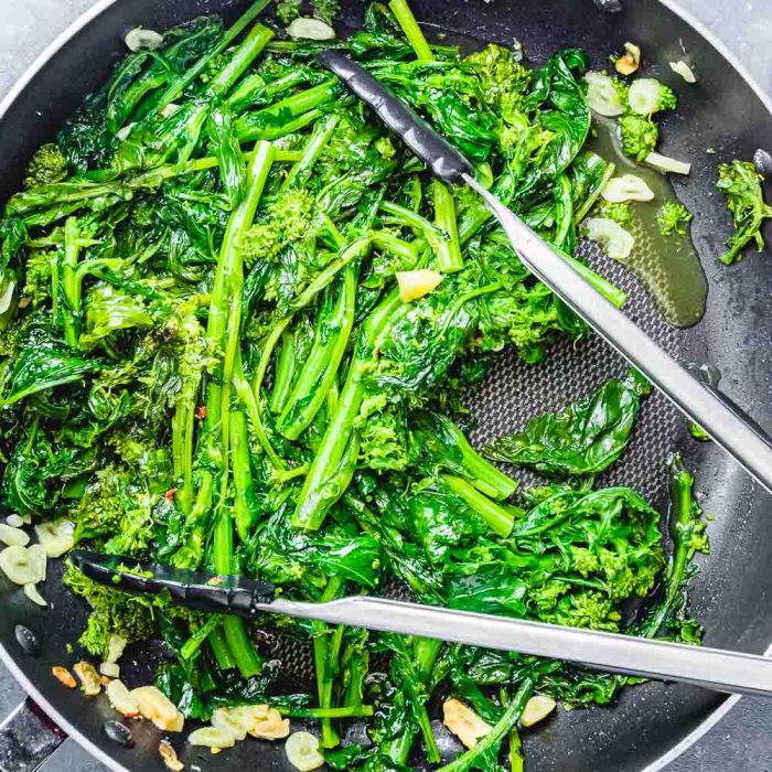 How to cook broccoli rabe chinese style